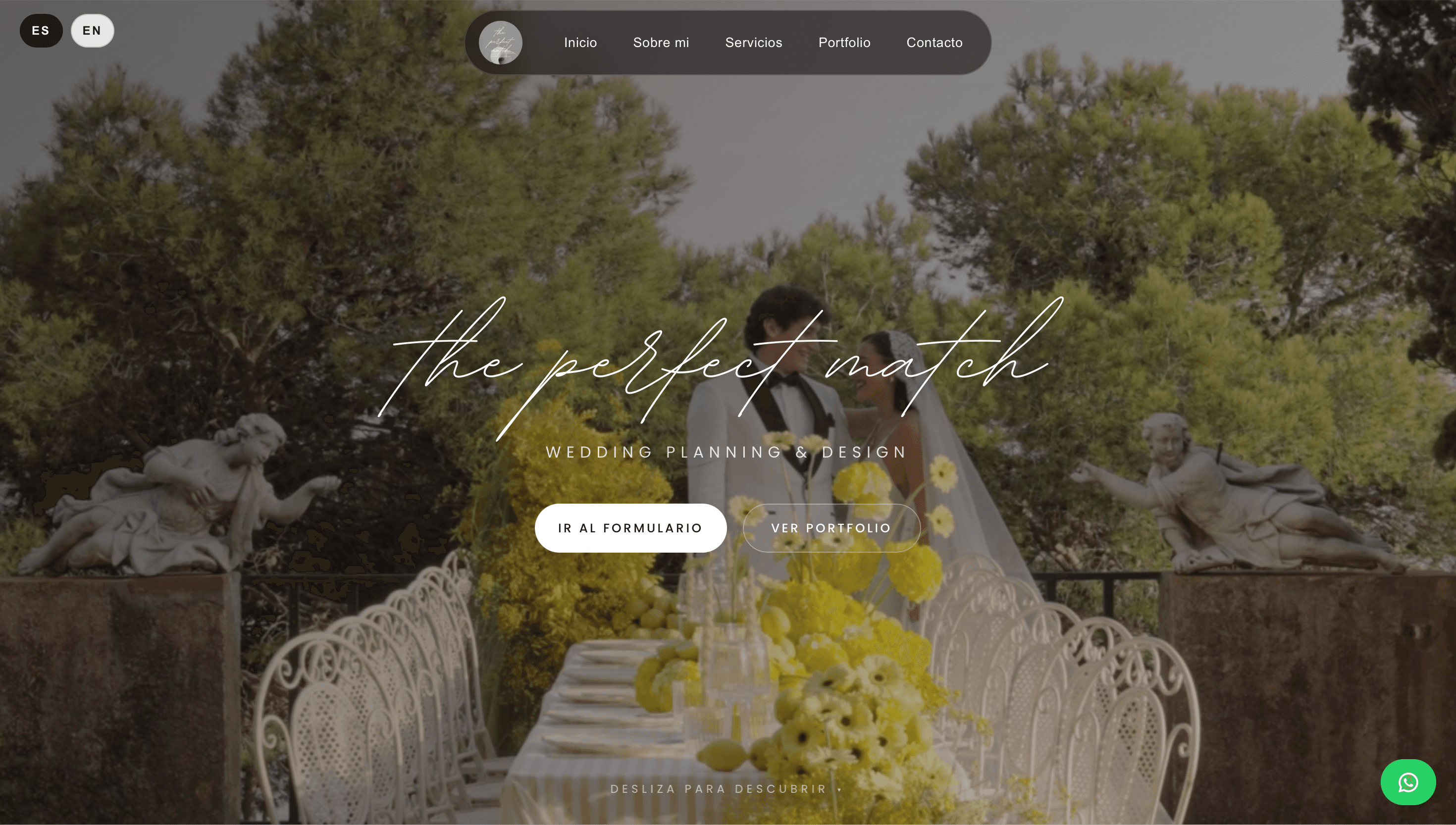 Vista previa del proyecto The Perfect Match